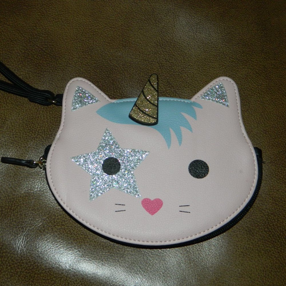 Betsey Johnson Unicorn Kitty Clutch Wristlet